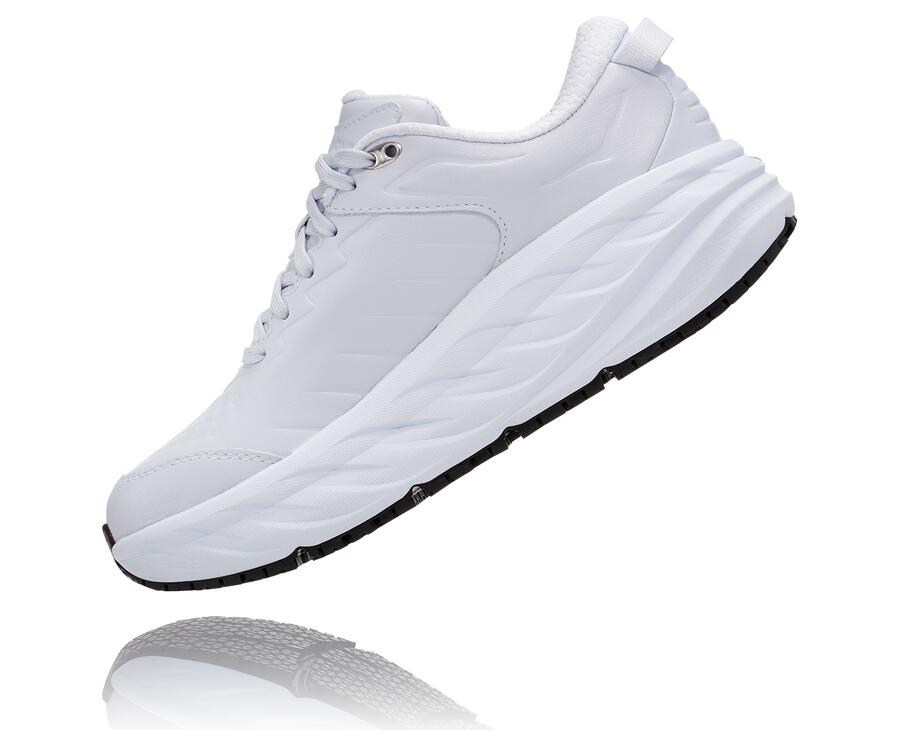 Hoka One One Running Shoes Womens White - Bondi Sr - 80561JCZK